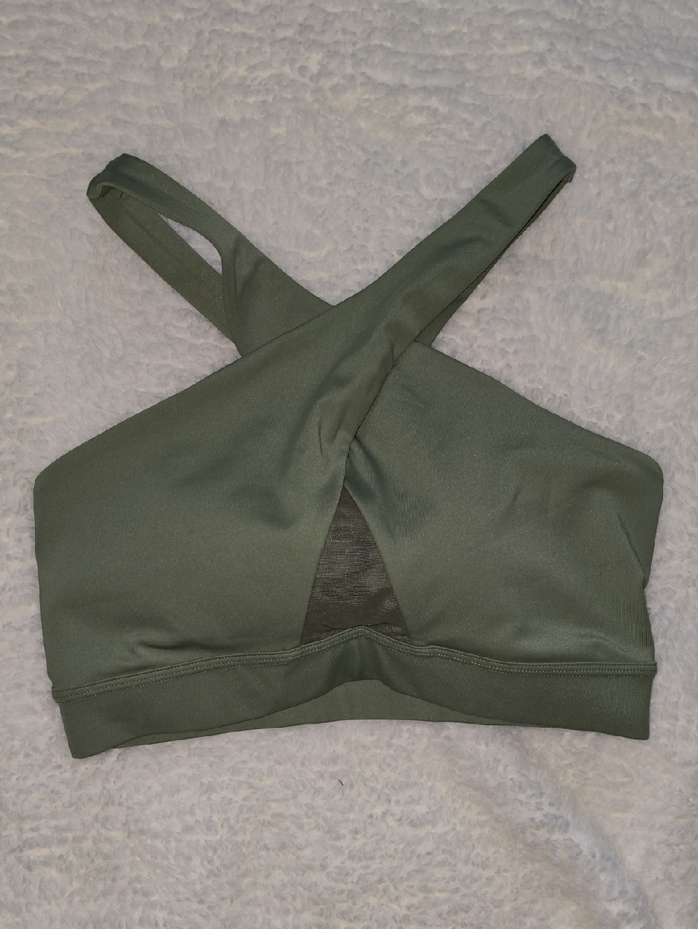 Nike Swoosh Wrap Support Removable Pad Sports Bra